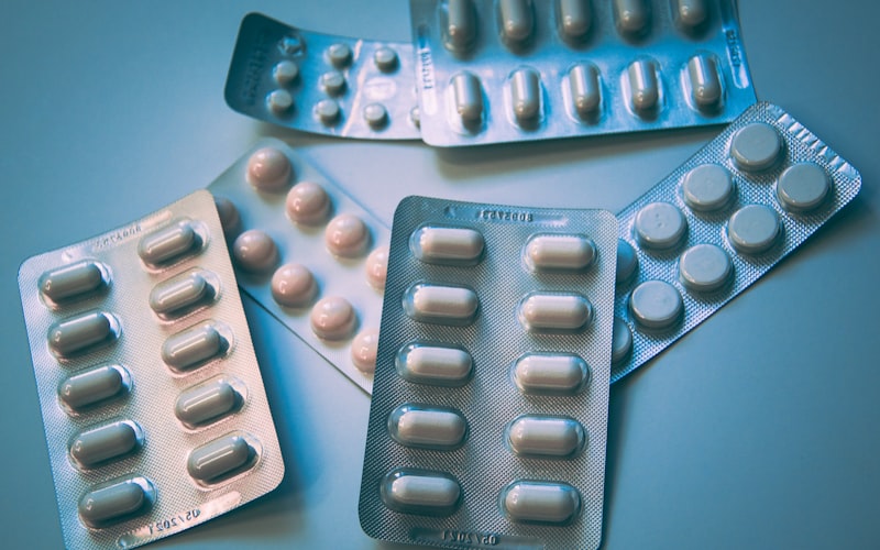 Medicine blister packs — essential supplies for humanitarian aid